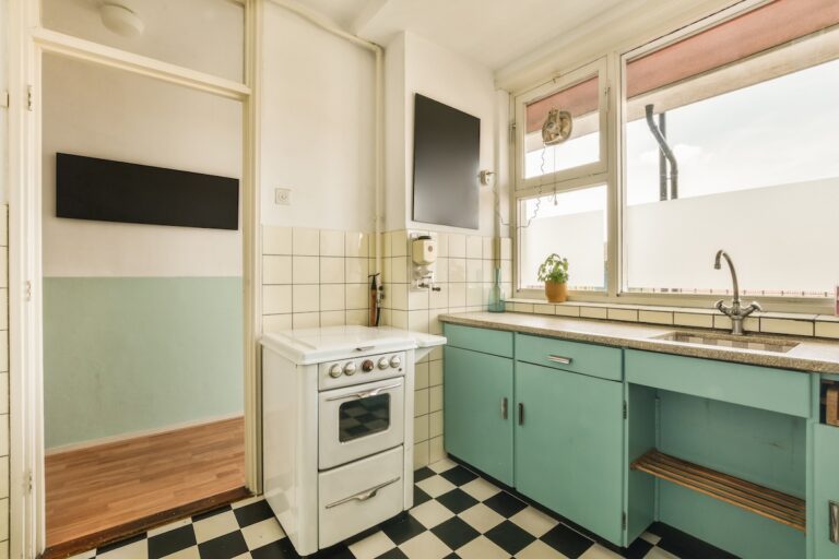 image of an outdated kitchen that is about to be remodeled