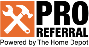 Pro referral powered by the home depot